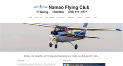 Desktop Screenshot of namaoflyingclub.com